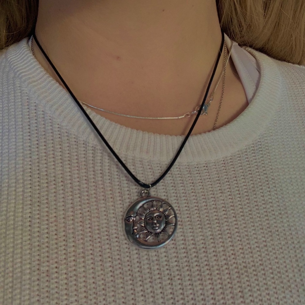 sun and moon necklace